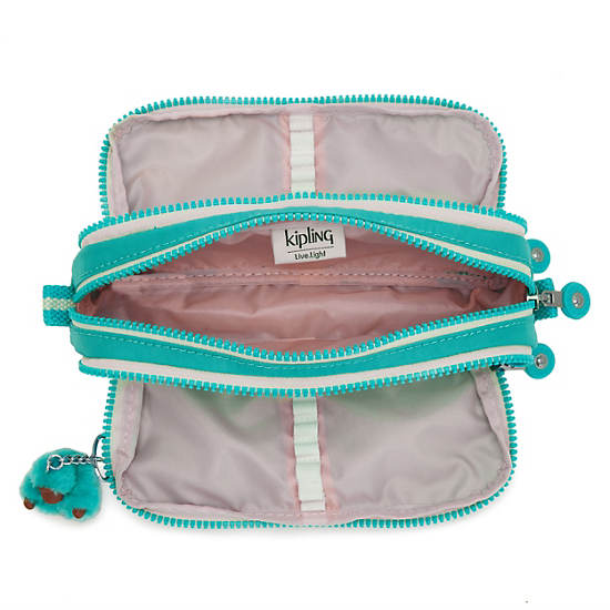 Sacs Kipling Gitroy Pencil Case Turquoise | FR 1088WN